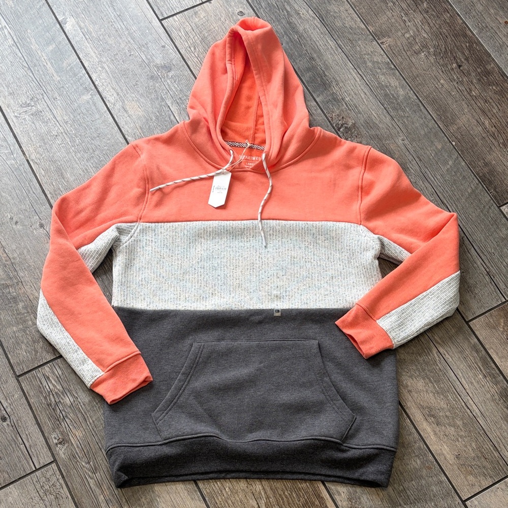 The Buckle DepartWest Stylish Colorblock Hoodie for Men NWT
